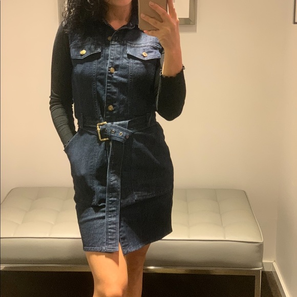 Michael Kors Denim Mini Dress | Poshmark